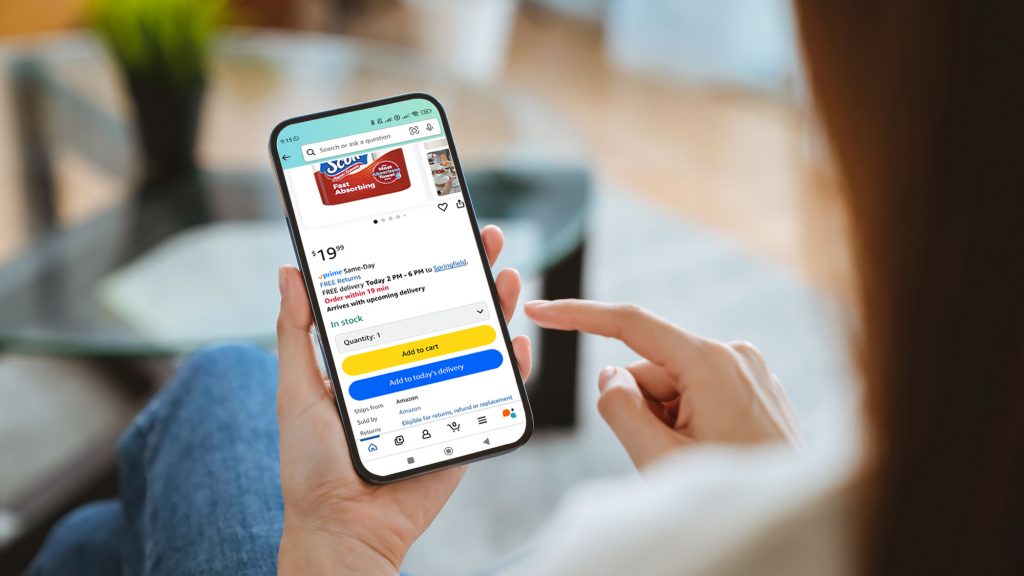 ajouter à la livraison Amazon