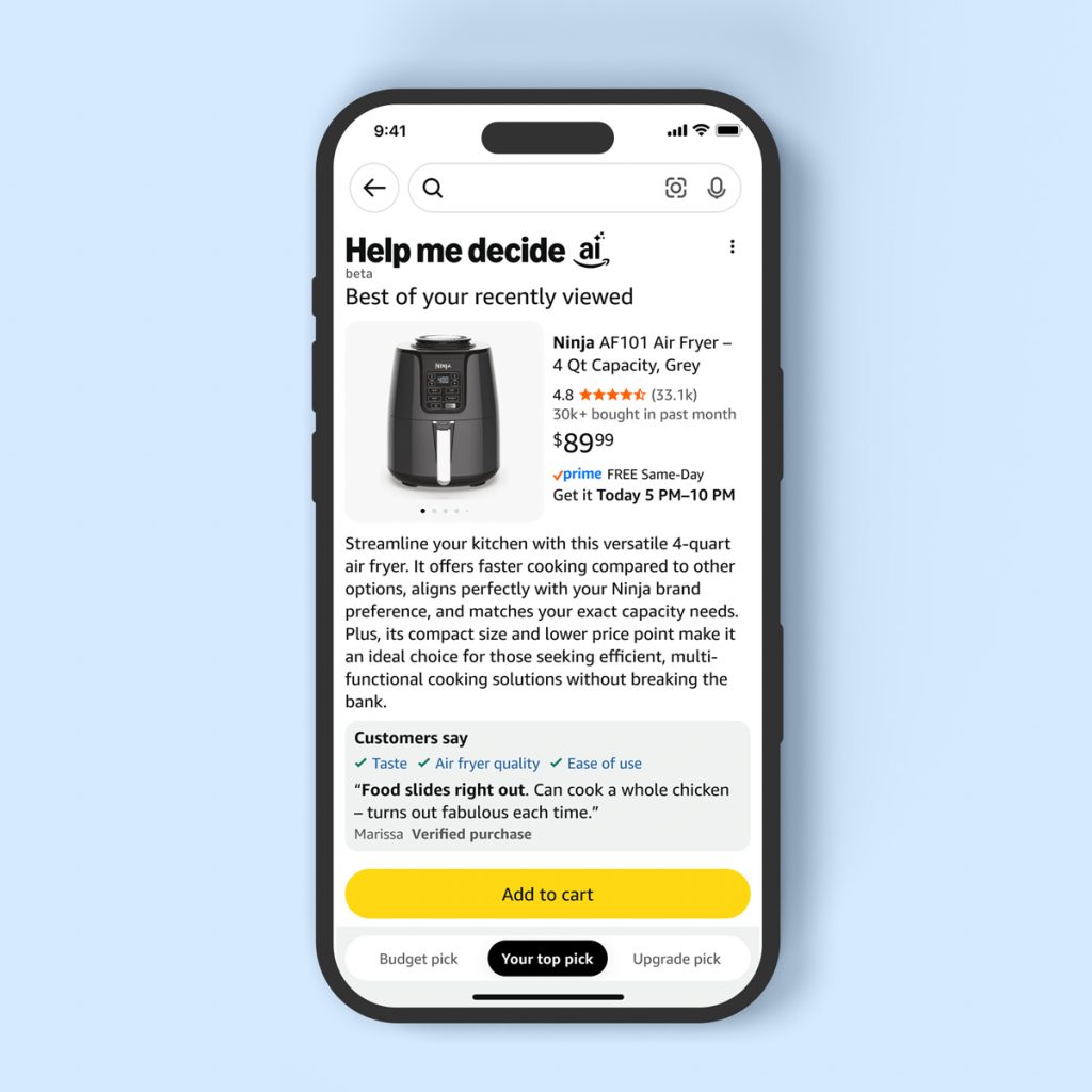 help me decide Amazon