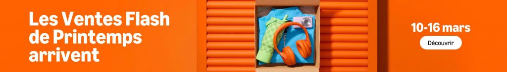 Amazon lance ses ventes flash de printemps du 10 au 16 mars 2026