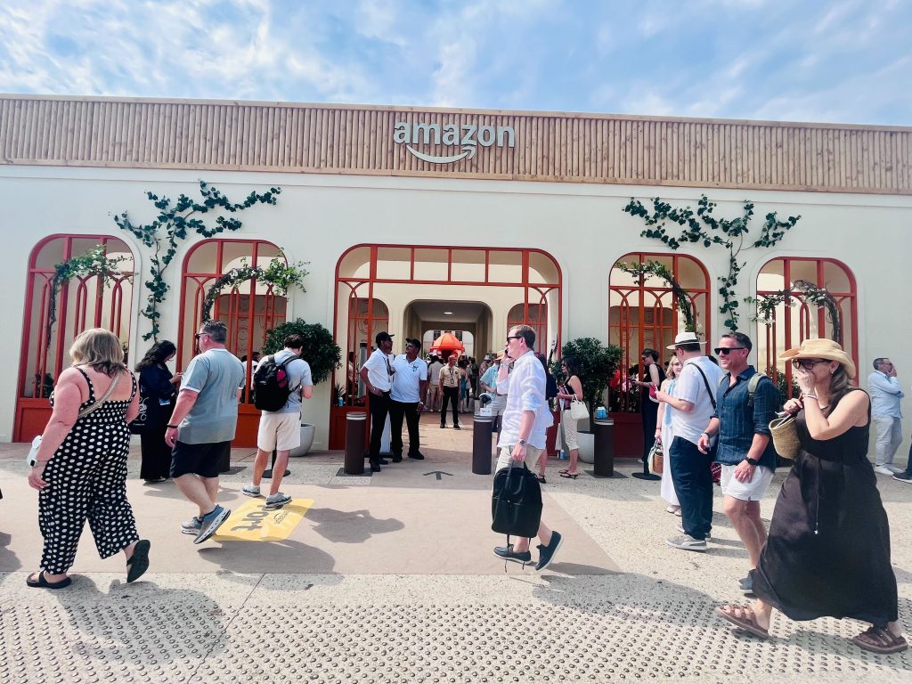 Le pavillon Amazon au Cannes lions 2026