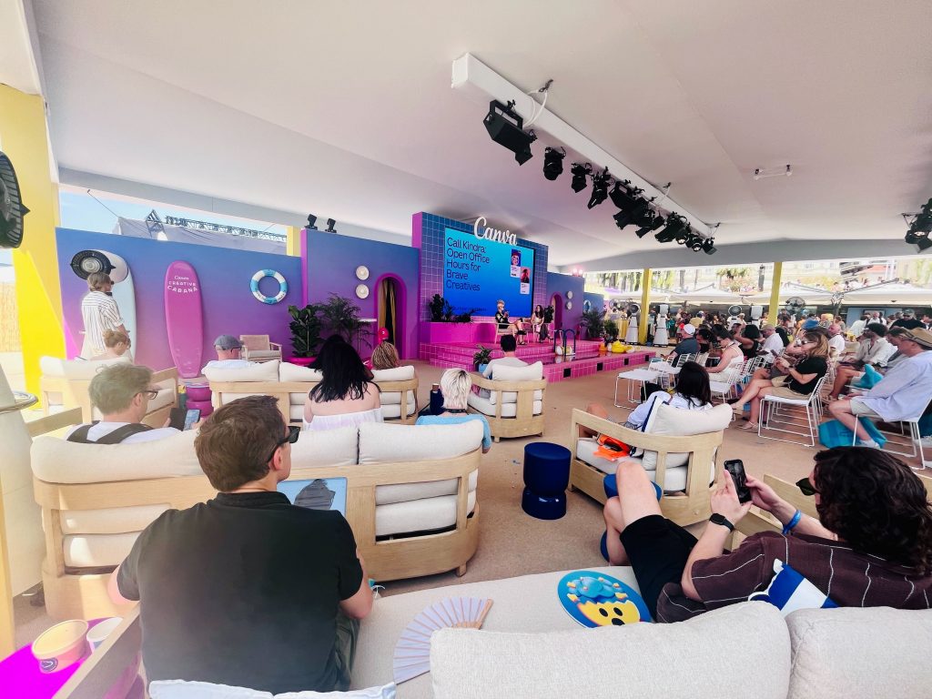 stand Canva au Cannes Lions 2026